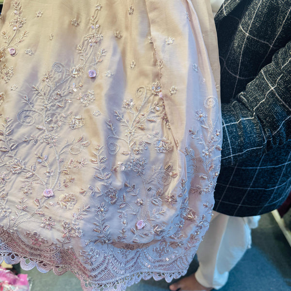 ✨ FLORAL HANDWORK FANCY 3-PIECE SUIT ✨ (005)