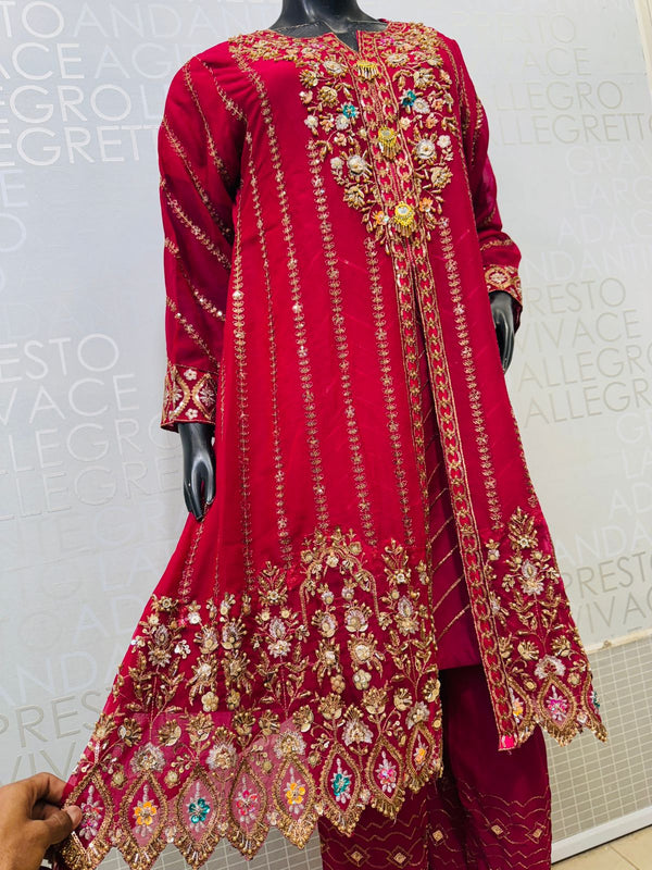 Fancy Formal Handwork 3-Piece Suit Fancy 001