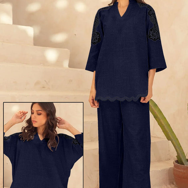 ✨ WAVE CUT EMB – 2 PIECE SUIT