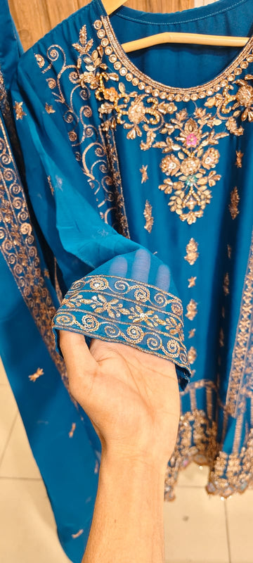 Fancy Formal Handwork 3-Piece Suit Fancy 001 zinc
