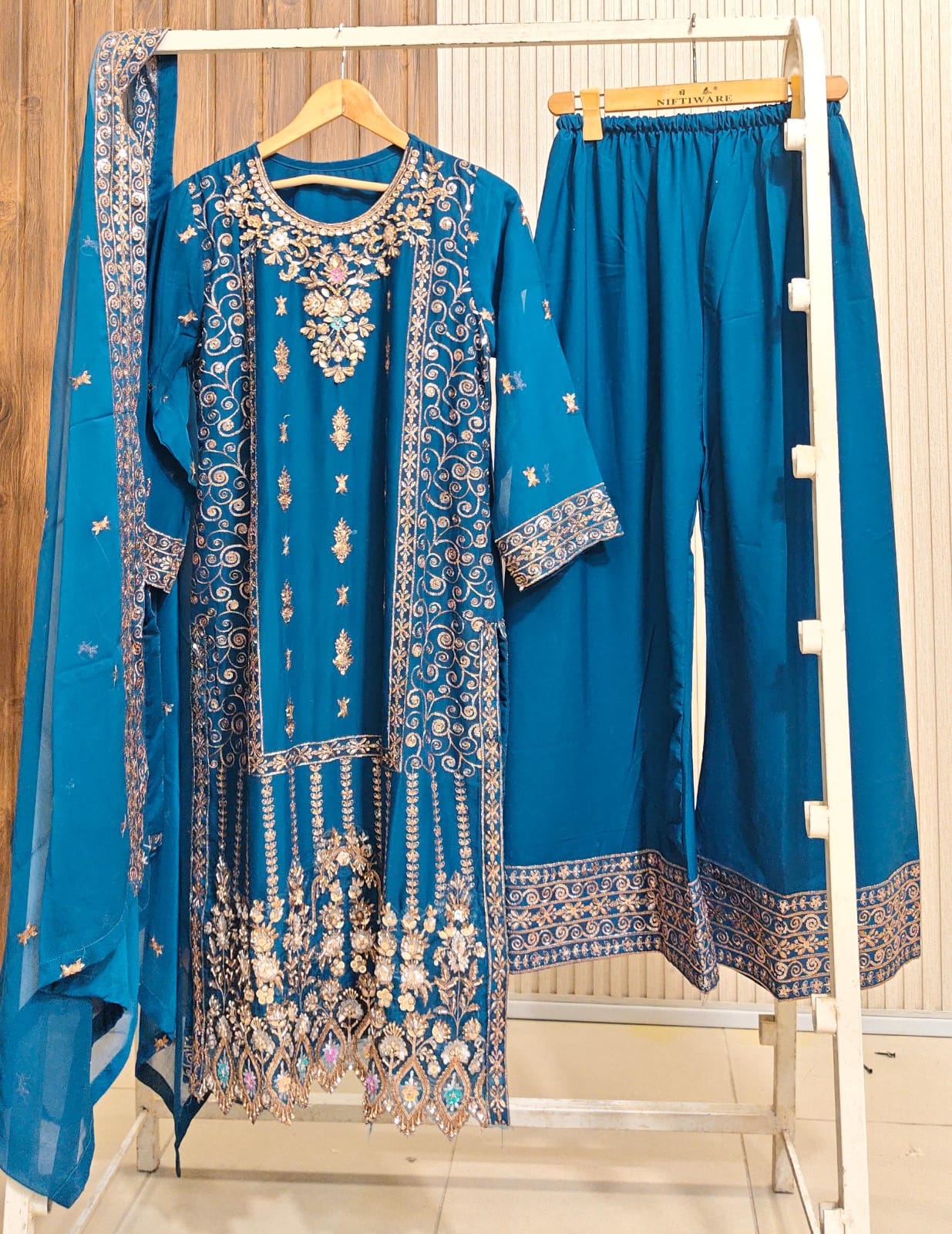 Fancy Formal Handwork 3-Piece Suit Fancy 001 zinc