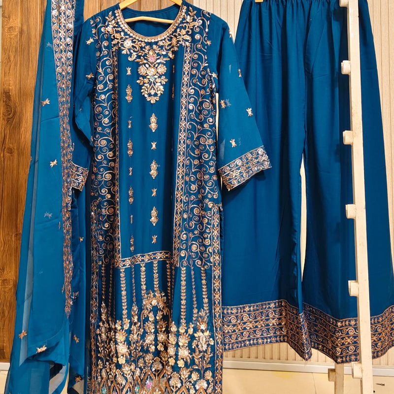 Fancy Formal Handwork 3-Piece Suit Fancy 001 zinc