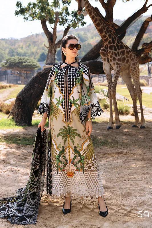 Maria B Inspired Luxury 2-Piece Suit – Long Shirt || PRICE 3499/- SL00249
