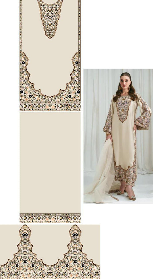 Fusion Oringa Printed 2-Piece Suit – Long Shirt || PRICE 2499/- SL00249