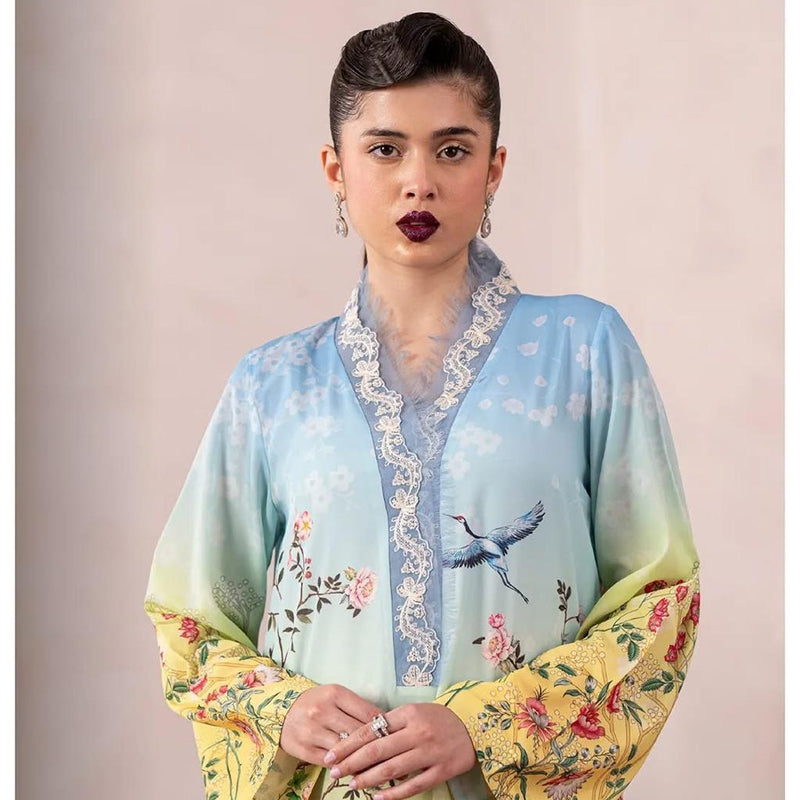 Fusion ŇAURAňG Printed 2-Piece Suit – Long Shirt || PRICE 2499/- SL00249