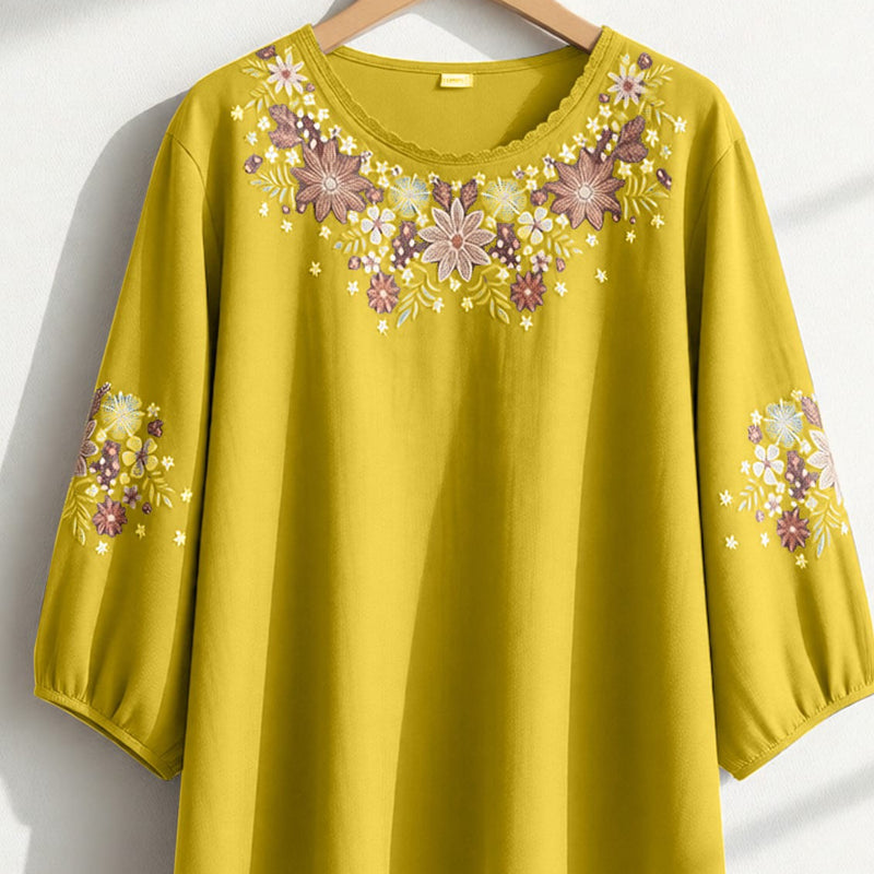 STAR FLOWER EMB KURTI