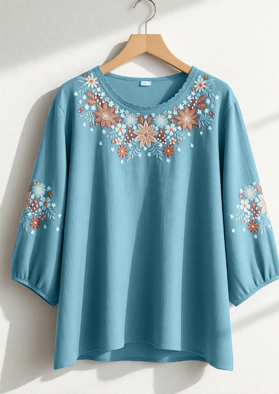 STAR FLOWER EMB KURTI
