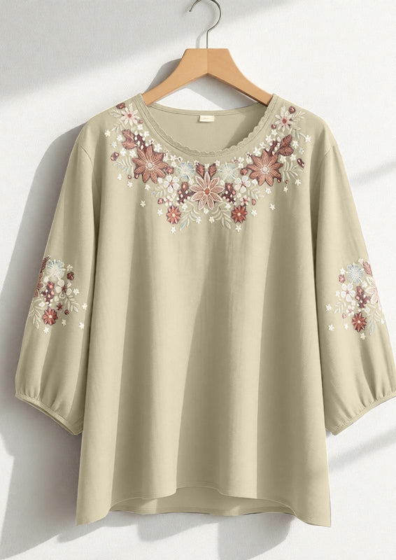 STAR FLOWER EMB KURTI