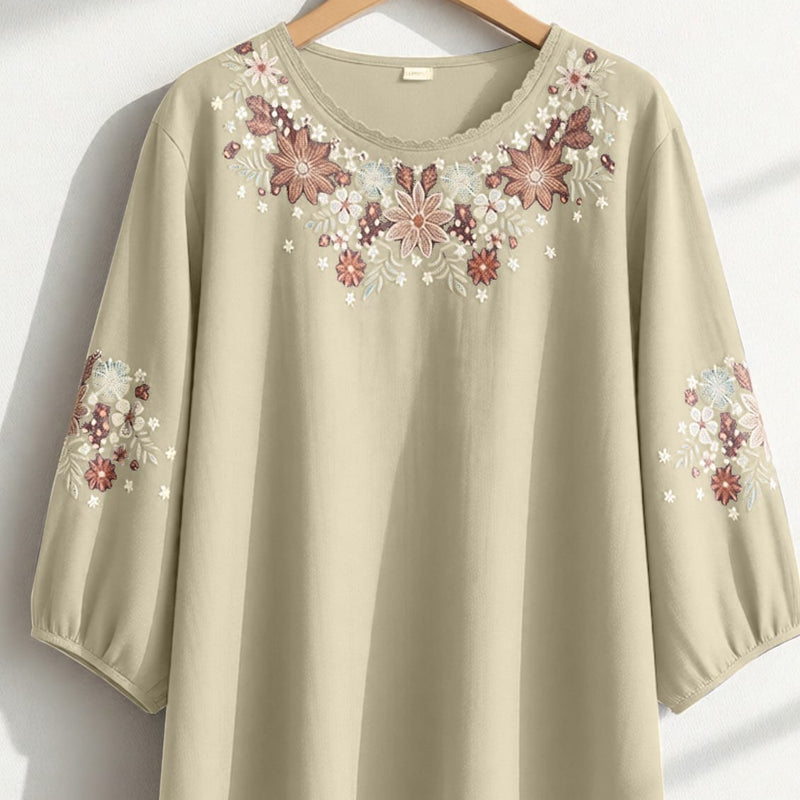 STAR FLOWER EMB KURTI