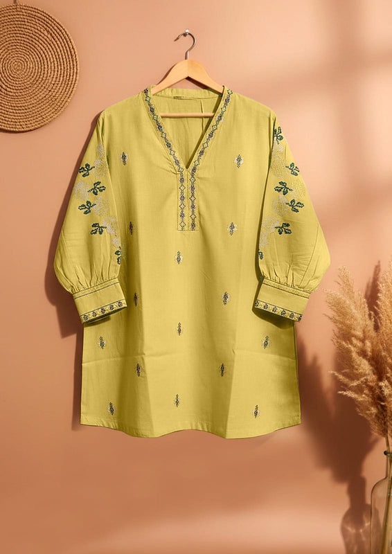 CROSS STITCH EMB KURTI