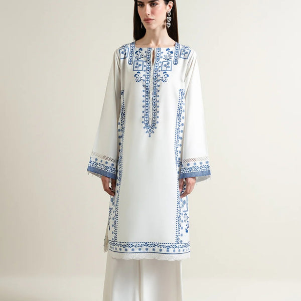 Fusion Printed 2-Piece Suit – Long Shirt || PRICE 2999/- SL00249
