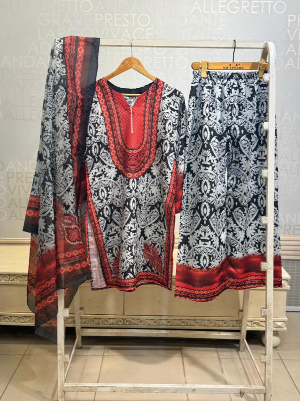 FUSION LAWN 3 PCS SUIT ✨ SL00250