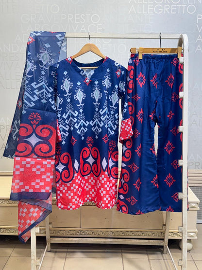 FUSION LAWN 3 PCS SUIT ✨ SL00250