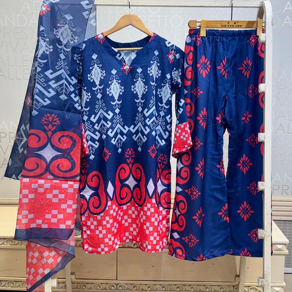 FUSION LAWN 3 PCS SUIT ✨ SL00250