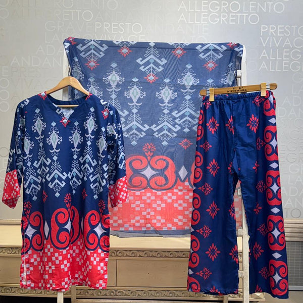 FUSION LAWN 3 PCS SUIT ✨ SL00250
