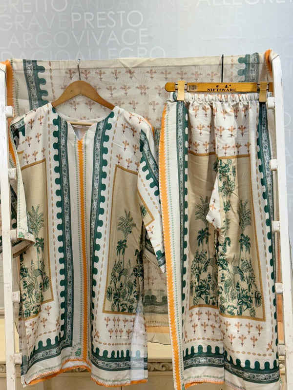 FUSION LAWN 3 PCS SUIT ✨ SL00250