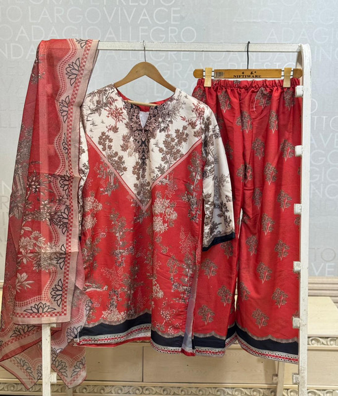 FUSION LAWN 3 PCS SUIT ✨ SL00250