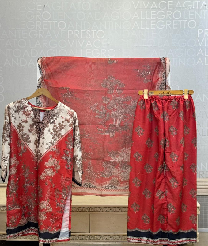 FUSION LAWN 3 PCS SUIT ✨ SL00250