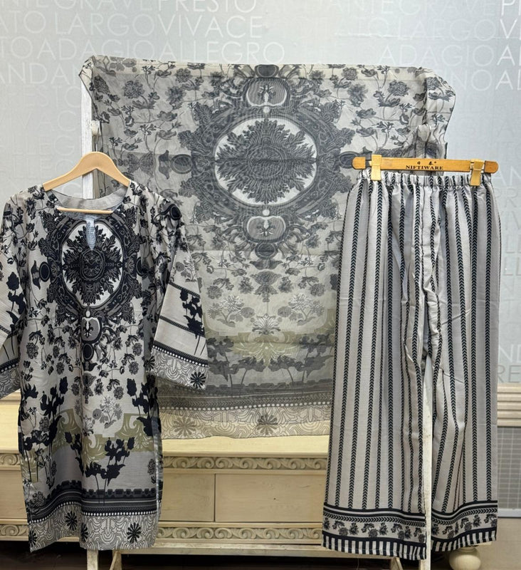 FUSION LAWN 3 PCS SUIT ✨ SL00250