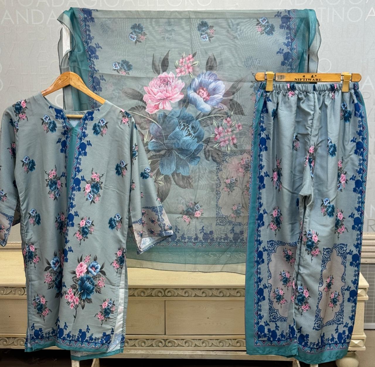 FUSION LAWN 3 PCS SUIT ✨ SL00250