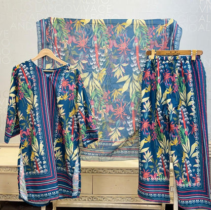 FUSION LAWN 3 PCS SUIT ✨ SL00250