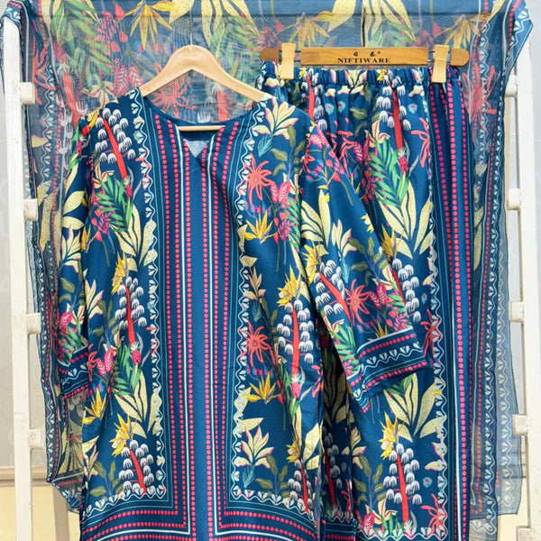 FUSION LAWN 3 PCS SUIT ✨ SL00250