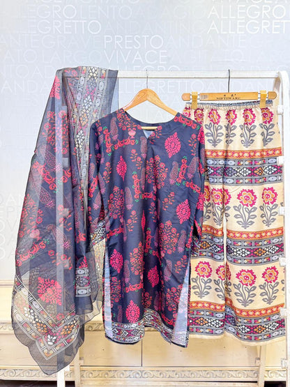 FUSION LAWN 3 PCS SUIT ✨ SL00250