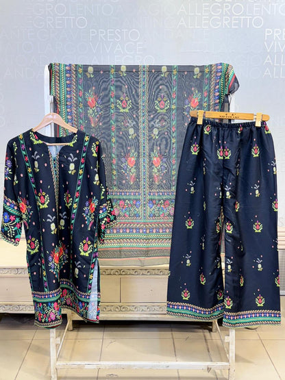 FUSION LAWN 3 PCS SUIT ✨ SL00250