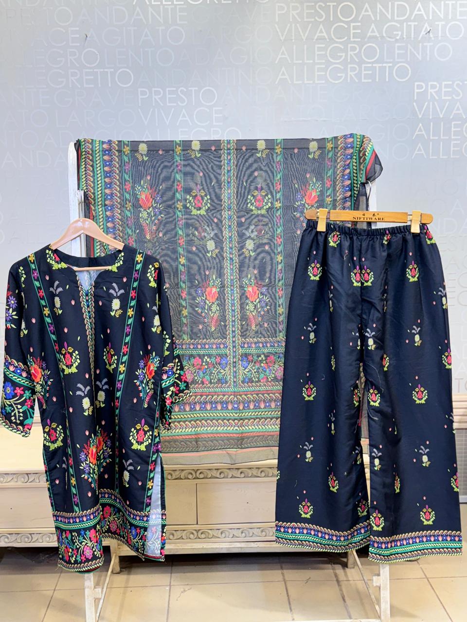 FUSION LAWN 3 PCS SUIT ✨ SL00250