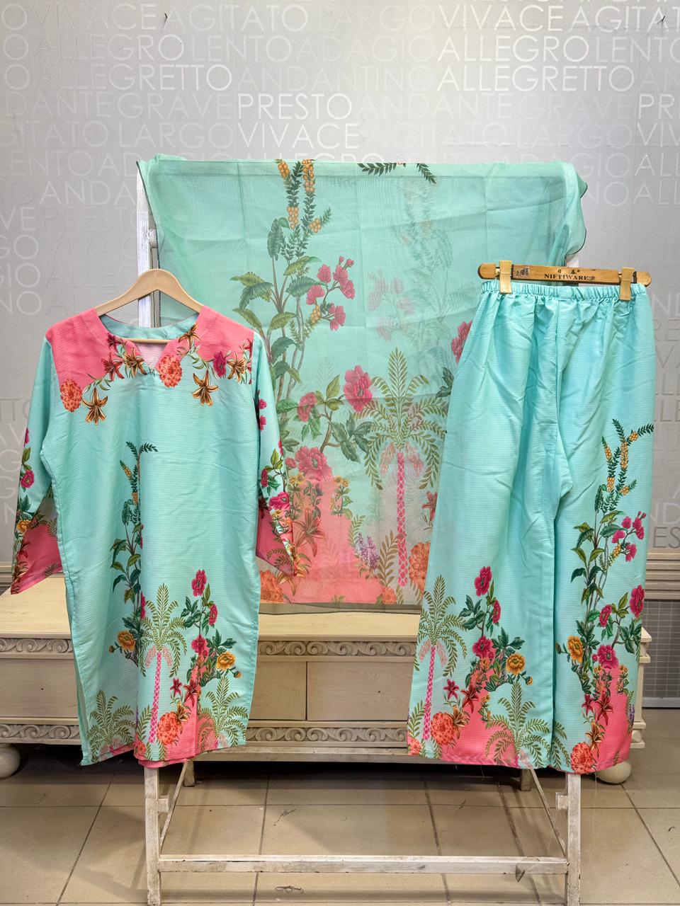 FUSION LAWN 3 PCS SUIT ✨ SL00250
