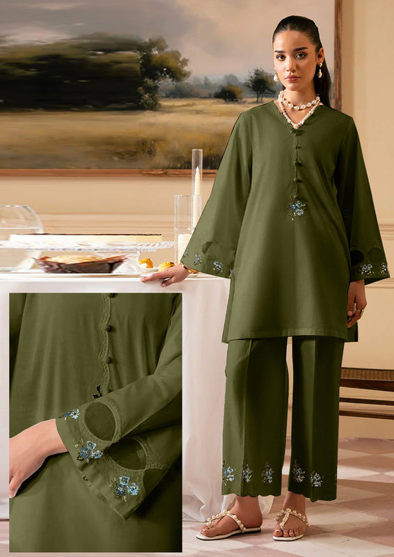 FANINO Embroidered 2-Piece Suit with Organza Sleeves ✨