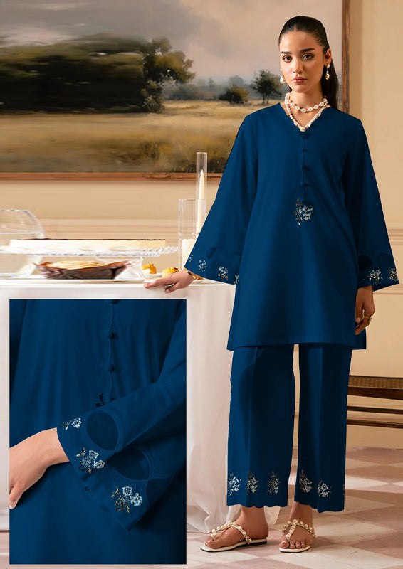 FANINO Embroidered 2-Piece Suit with Organza Sleeves ✨