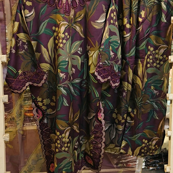 CUTWORKED ORGANZA EMB 3 PCS SUIT ✨