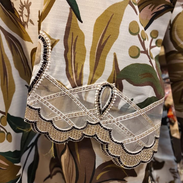CUTWORKED ORGANZA EMB 3 PCS SUIT ✨