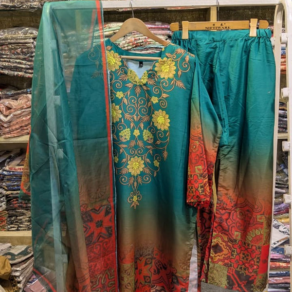 FUSION LONG LENGTH 3 PIECE SUIT – PLUS SIZE SERIES SL00252