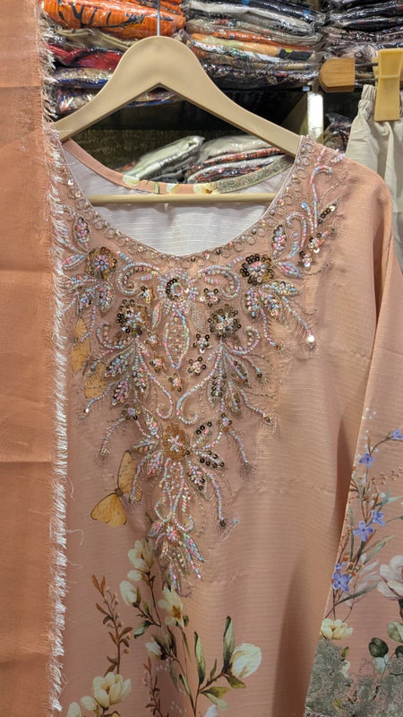 MARIA B INSPIRED HANDWORK 3 PIECE SUIT ✨🌸
