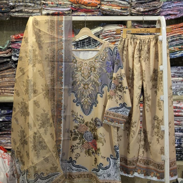 MARIA B INSPIRED HANDWORK 3 PIECE SUIT ✨🌸
