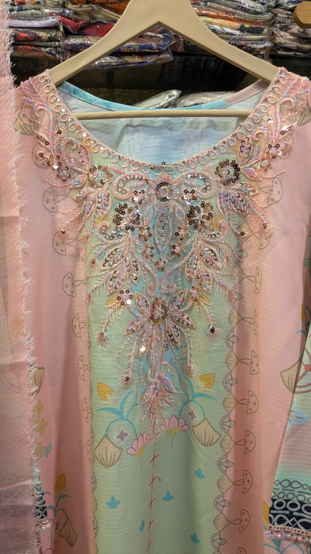 MARIA B INSPIRED HANDWORK 3 PIECE SUIT ✨🌸