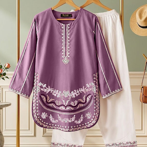 ZETRO FARSHI EMB 2 PCS SUIT
