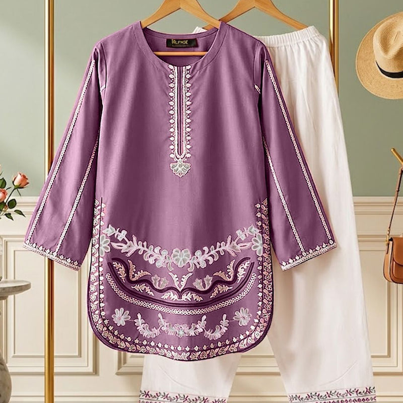 ZETRO FARSHI EMB 2 PCS SUIT