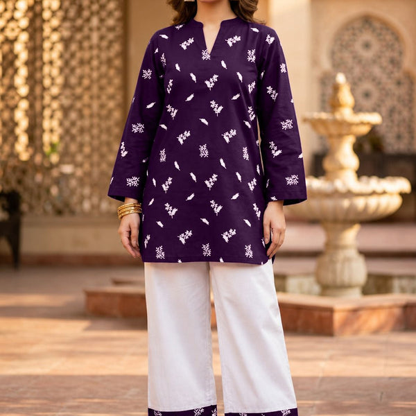 ORINGA EMB Series – 2 Piece Suit ✨ Rs 2099/- Stitched Suit