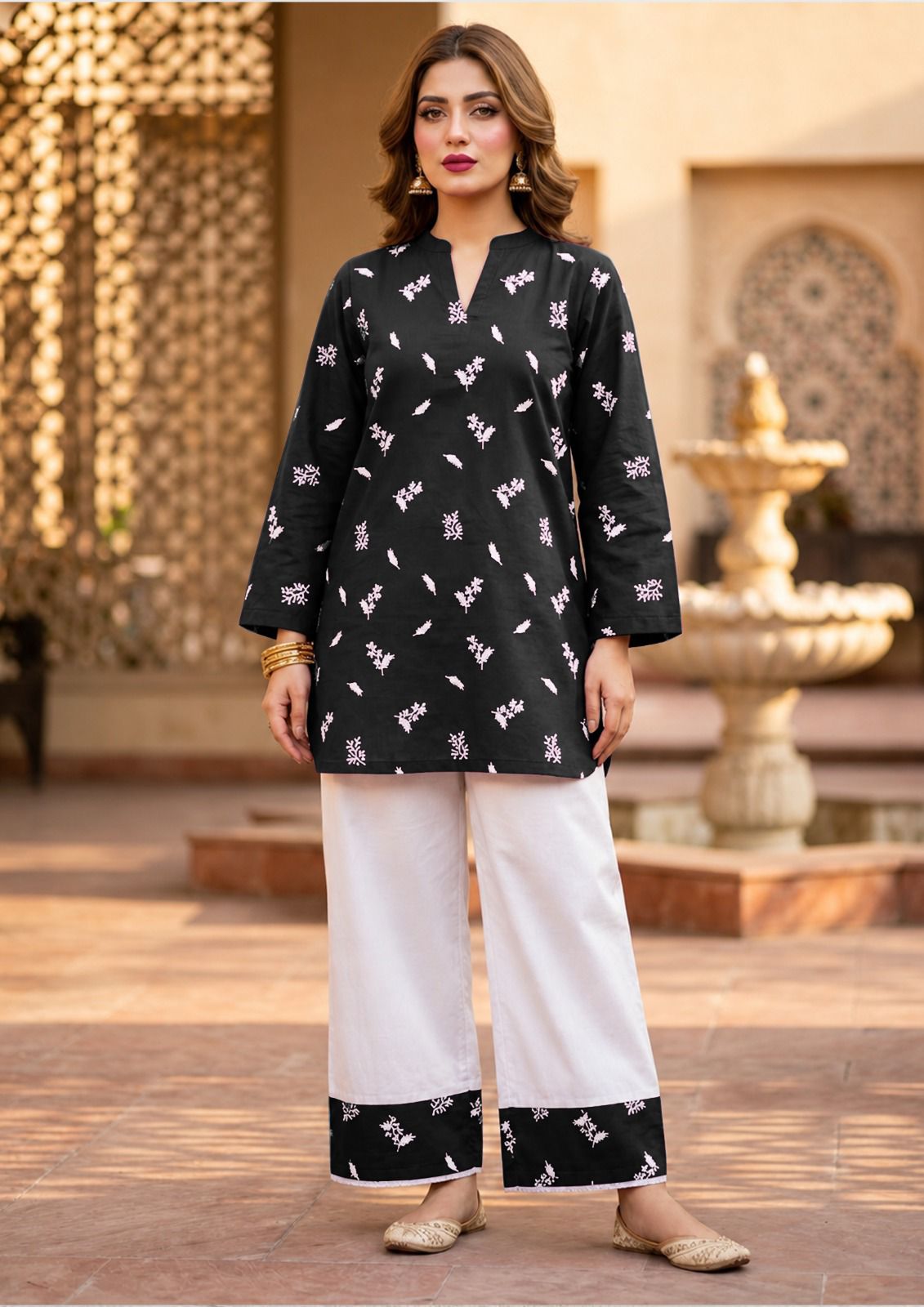 ORINGA EMB Series – 2 Piece Suit ✨ Rs 2099/- Stitched Suit