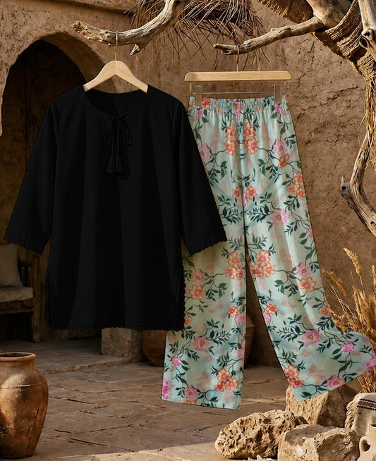 MUZANG BASIC COORDS SET (PURE LAWN)