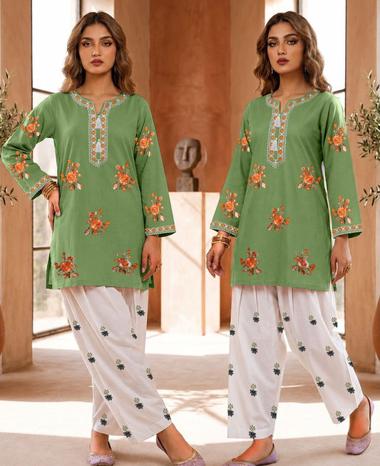 ZETRO FARSHI VOL II EMB 2 PCS SUIT