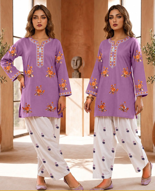 ZETRO FARSHI VOL II EMB 2 PCS SUIT