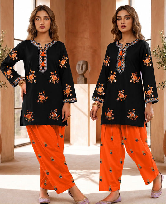 ZETRO FARSHI VOL II EMB 2 PCS SUIT