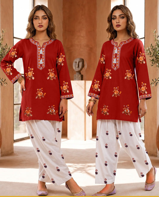 ZETRO FARSHI VOL II EMB 2 PCS SUIT