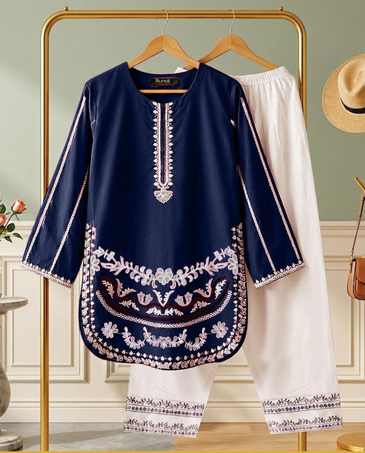 ZETRO FARSHI EMB 2 PCS SUIT