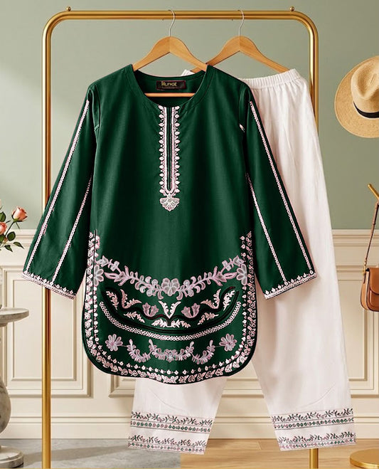 ZETRO FARSHI EMB 2 PCS SUIT