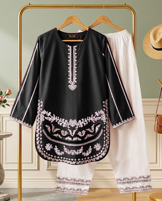 ZETRO FARSHI EMB 2 PCS SUIT